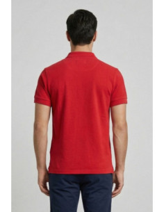 Roy Roger's polo in piquet di cotone con logo RRU500CQ36XXXX [a3c46824] 2