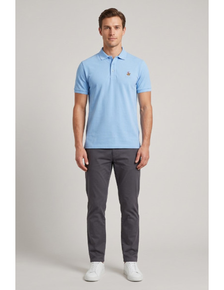 Beverly Hills Polo Club polo in piquet di cotone P450124 [689b9bf4]