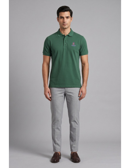 Beverly Hills Polo Club polo in piquet di cotone P450124 [a8847555]