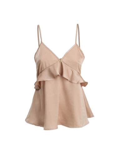 Influencer top scollo a V con volant 05Y192 [44a100b9]