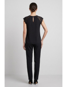 Influencer blusa con spalle in pizzo 03T0026 [07ff2320] 2