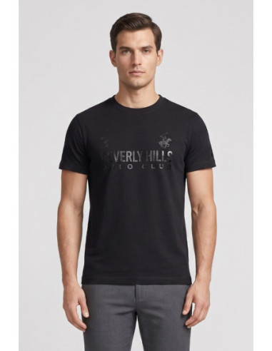 Beverly Hills Polo Club t-shirt in jersey di cotone TS416080 [b8b736a2]