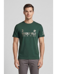Beverly Hills Polo Club t-shirt in jersey di cotone TS416080 [1102c8ac]