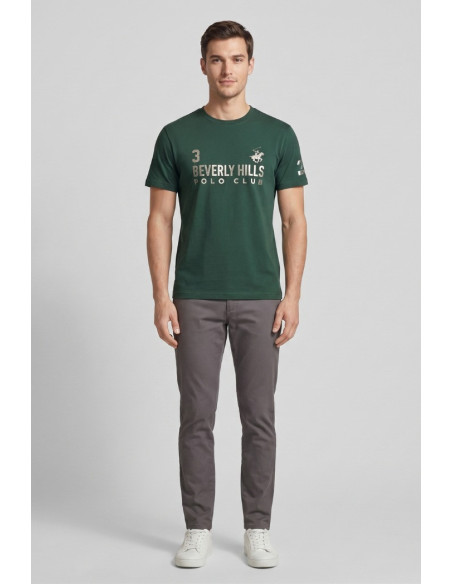 Beverly Hills Polo Club t-shirt in jersey di cotone TS416080 [7a690dbb]
