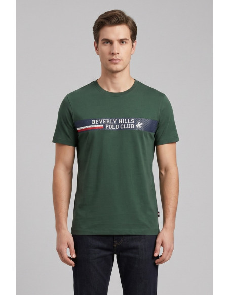 Beverly Hills Polo Club t-shirt in jersey di cotone TS416061 [690fe0b7]
