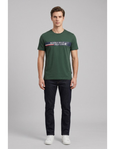 Beverly Hills Polo Club t-shirt in jersey di cotone TS416061 [073462be]