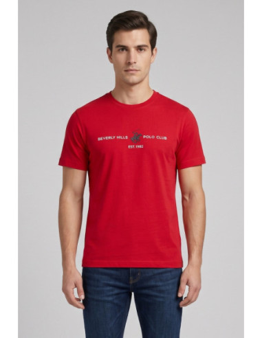 Beverly Hills Polo Club t-shirt con logo ricamato TS450033 [d26919eb]