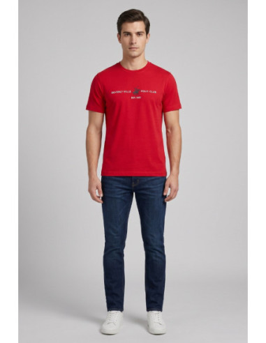 Beverly Hills Polo Club t-shirt con logo ricamato TS450033 [bc529be2]