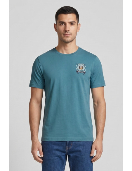 Beverly Hills Polo Club t-shirt in jersey di cotone TS450037 [187ca90e]