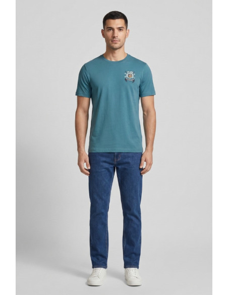 Beverly Hills Polo Club t-shirt in jersey di cotone TS450037 [73176c19]