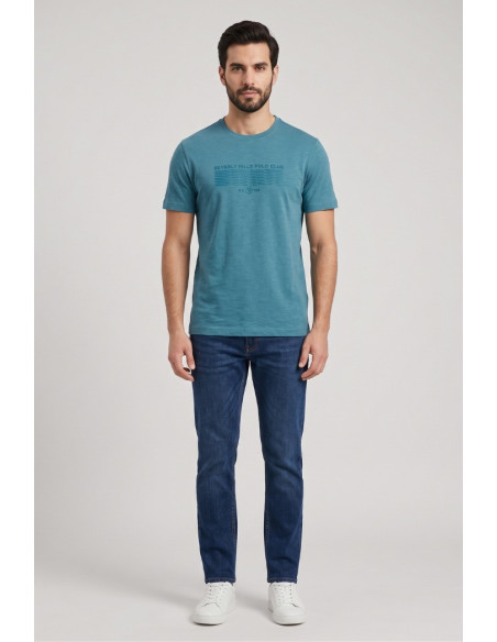 Beverly Hills Polo Club t-shirt in jersey di cotone TS450041 [865d7b31]