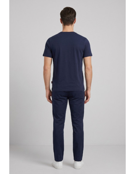 Beverly Hills Polo Club t-shirt in cotone con stampa frontale TS450036 [2a3b7a26]