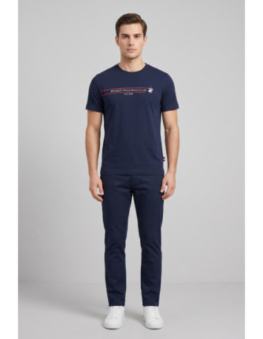 Beverly Hills Polo Club t-shirt in cotone con stampa frontale TS450036 [ee87ce0c]