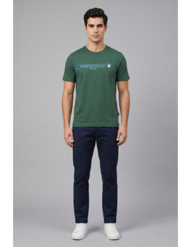 Beverly Hills Polo Club t-shirt in cotone con stampa frontale TS450036 [f72e3288]