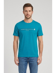 Beverly Hills Polo Club t-shirt in cotone con stampa frontale TS450036 [11252e9e]