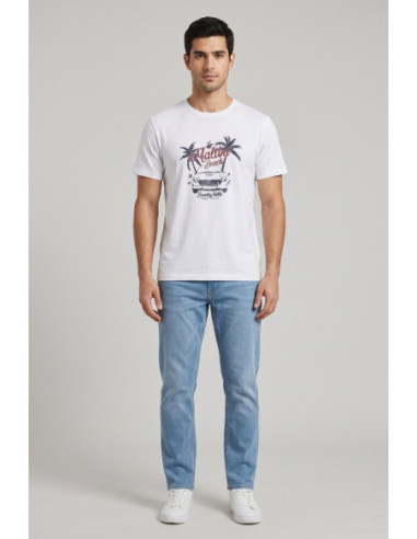 Beverly Hills Polo Club t-shirt in jersey di cotone TS450038 [65b68450]