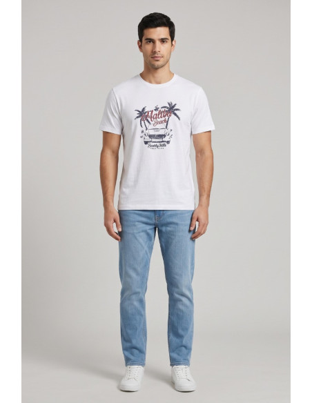 Beverly Hills Polo Club t-shirt in jersey di cotone TS450038 [65b68450]