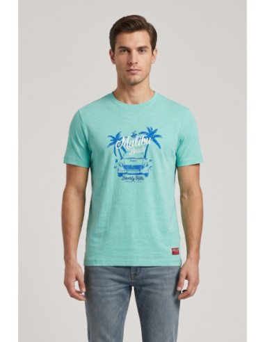Beverly Hills Polo Club t-shirt in jersey di cotone TS450038 [f0cafe2b]