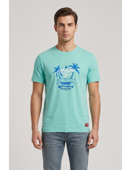 Beverly Hills Polo Club t-shirt in jersey di cotone TS450038 [f0cafe2b]