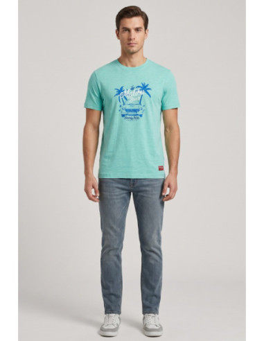 Beverly Hills Polo Club t-shirt in jersey di cotone TS450038 [9ef17c22]