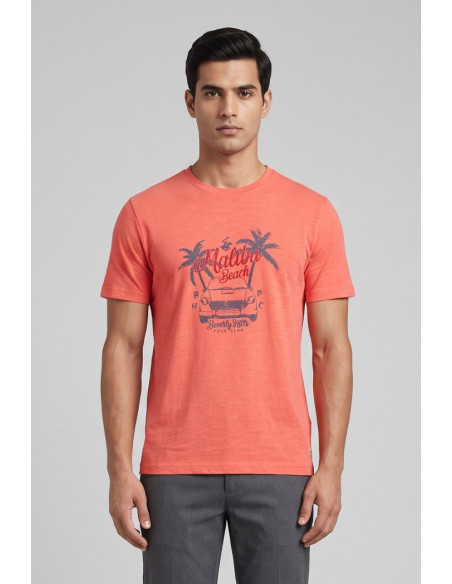 Beverly Hills Polo Club t-shirt in jersey di cotone TS450038 [689a6f24]