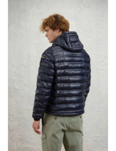 Blauer giubbetto termosaldato con cappuccio Charles 26WBLUC02218-007284 [51d17ea2] 2