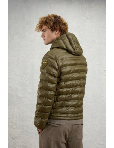 Blauer giubbetto termosaldato con cappuccio Charles 26WBLUC02218-007284 [728fef4c]