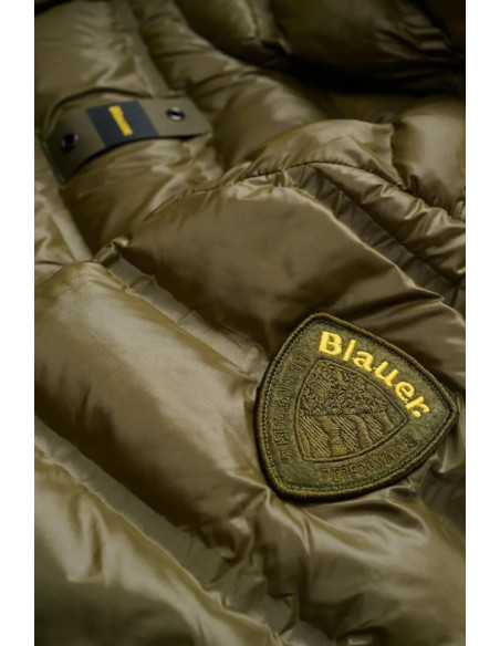 Blauer giubbetto termosaldato con cappuccio Charles 26WBLUC02218-007284 [c0c26956]