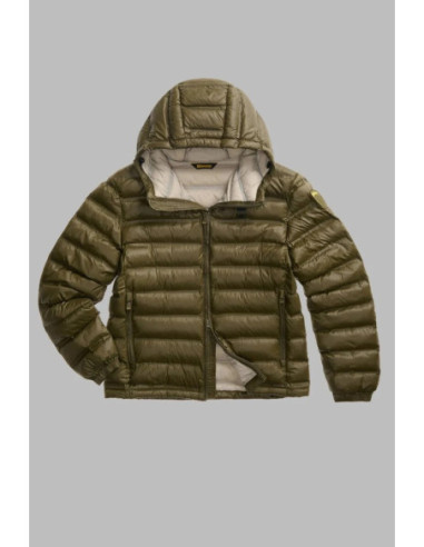 Blauer giubbetto termosaldato con cappuccio Charles 26WBLUC02218-007284 [77dfa852]