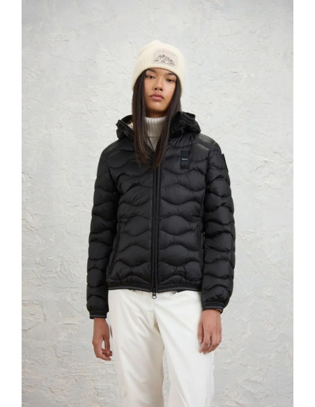 Blauer piumino ad onde Camelia 26WBLDC03033-006047 [89efa469]