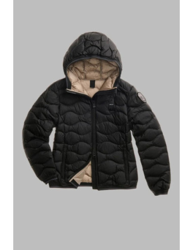 Blauer piumino ad onde Camelia 26WBLDC03033-006047 [5599a07a]