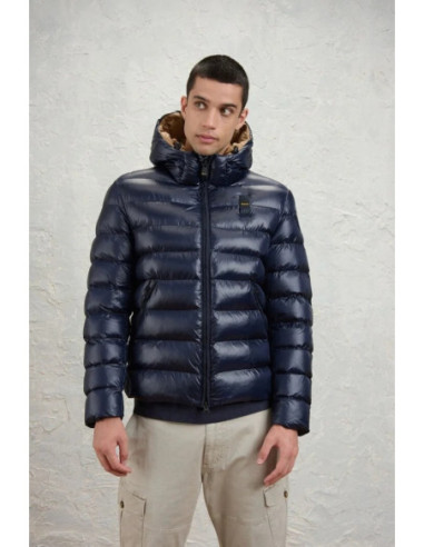 Blauer giubbetto in nylon eco Adams 26WBLUC02054-005958 [19ad4656]