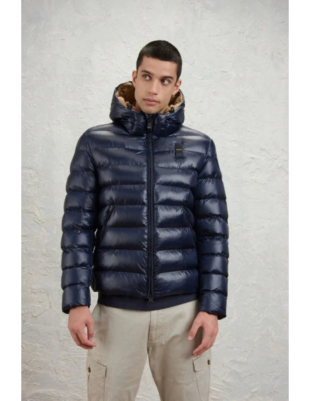 Blauer giubbetto in nylon eco Adams 26WBLUC02054-005958 [19ad4656]