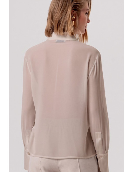 Fracomina camicia regular in mix di tessuti FY26ST6041W41201 [c361f691]
