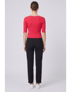 Fracomina maglia cropped a costine fr26st7008k52401 [97abdd27] 2