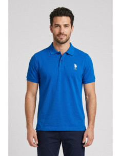 US Polo ASSN polo in piquet di cotone Flyn US43197004 [54299c7e]