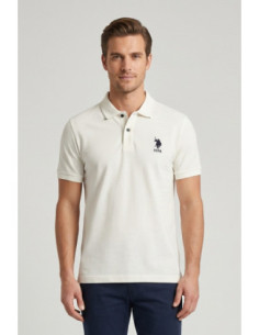 US Polo ASSN polo in piquet di cotone Flyn US43197004 [c3a60801]