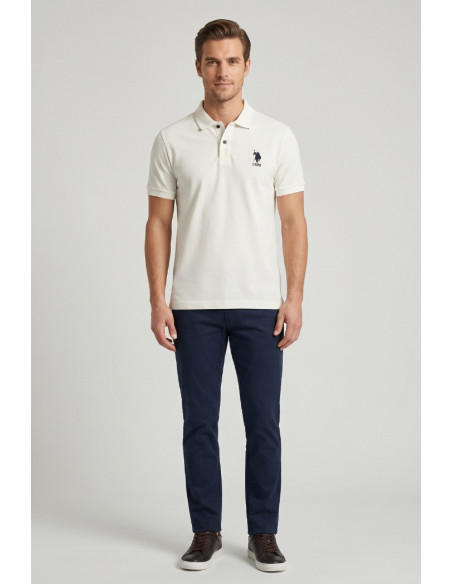 US Polo ASSN polo in piquet di cotone Flyn US43197004 [ad9d8a08]