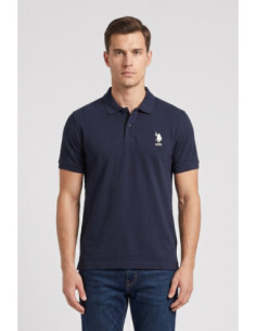 US Polo ASSN polo in piquet di cotone Flyn US43197004 [58b8b207]