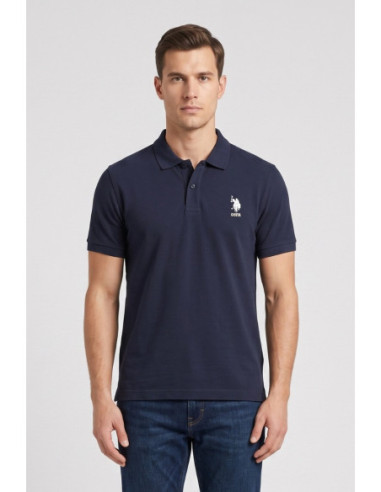US Polo ASSN polo in piquet di cotone Flyn US43197004 [58b8b207]