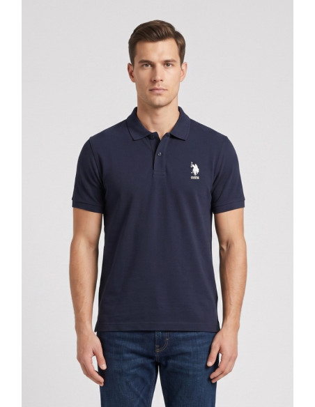 US Polo ASSN polo in piquet di cotone Flyn US43197004 [58b8b207]