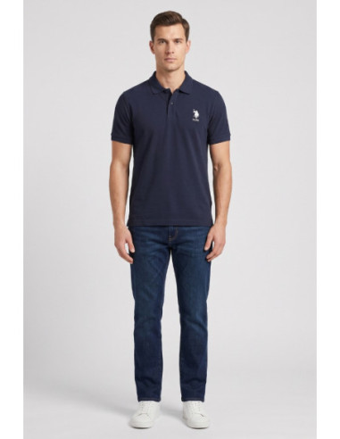US Polo ASSN polo in piquet di cotone Flyn US43197004 [3683300e]