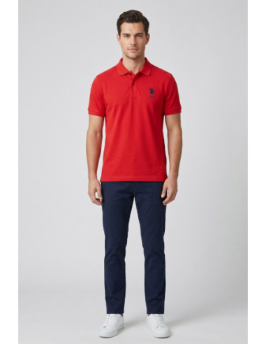 US Polo ASSN polo in piquet di cotone Flyn US43197004 [1c5b4dfb]