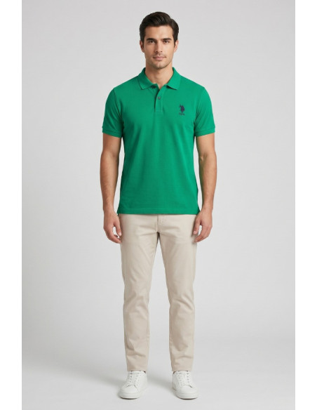 US Polo ASSN polo in piquet di cotone Flyn US43197004 [2f2acc8a]