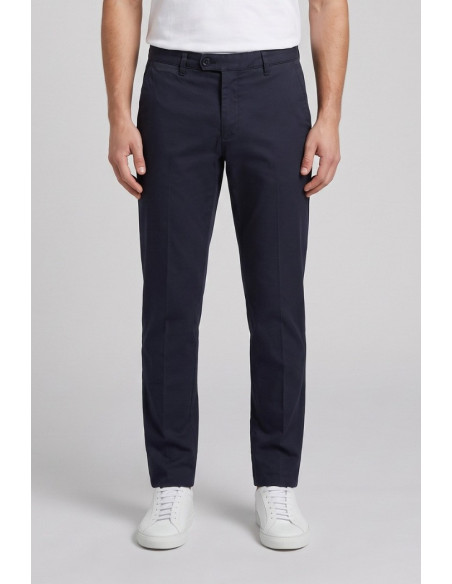 Moro pantalone chino con pences tinto in filo me2640 [d881a19a]