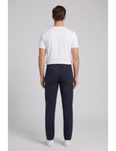 Moro pantalone chino con pences tinto in filo me2640 [d881a19a] 2