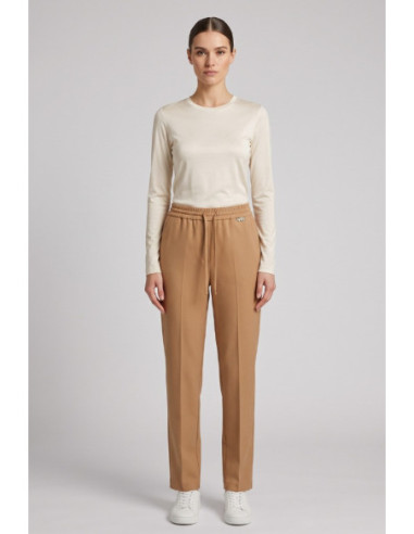 Markup pantalone straight in flanella di misto viscosa MW25107 [3b6a0a86]