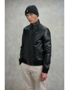 Blauer bomber in morbida pelle Petrel 26WBLUL01537-007340 [88a8037c]