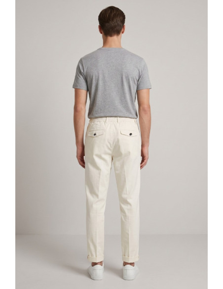 Camouflage pantalone con laccio in misto cotone FRANK-N21 [1e936f23]