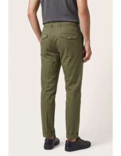 Camouflage pantalone con laccio in misto cotone FRANK-N21 [e4b28f8e] 2